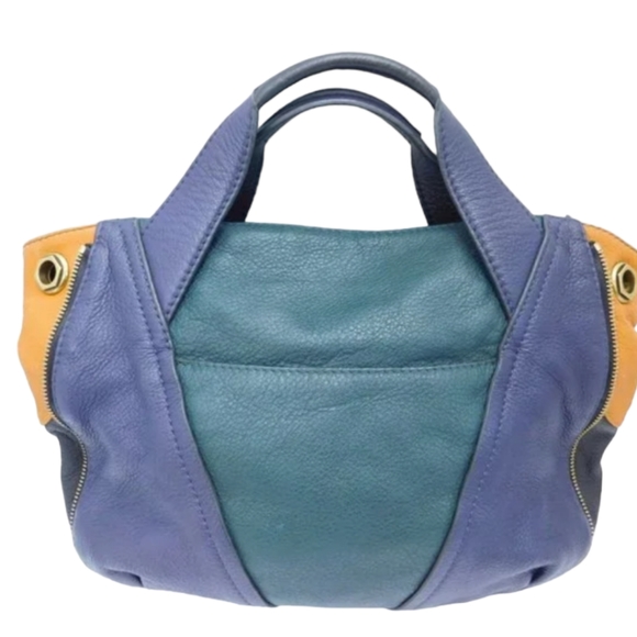 orYANY Pebbled Soft Leather Color Block Crossbody/Handbag - Picture 7 of 9